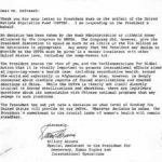 Letter of Elliott Abrams to Kenneth Dzirasah