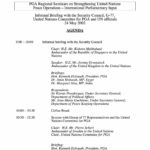 Agenda: Informal Briefing with the Security Council, G-77 (24 May 2002)