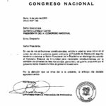 Letter to Guillermo Landázuri Carrillo (Jul. 2003)