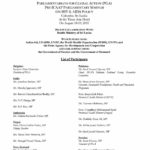List of Participants: Pre-ICAAP Parliamentary Seminar on HIV & AIDS Policy (Aug. 2007)