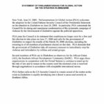 Statement by PGA on the Situation in Zimbabwe (Jun. 2008)