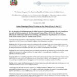 Santo Domingo Plan of Action on the Rule of Law & the ICC