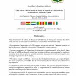 Table Ronde – Mise en oeuvre du Statut de Rome de la Cour Pénale Internationale en Afrique de l’Ouest (feb. 2011)