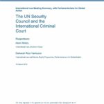 Meeting Report: The UN Security Council and the International Criminal Court (2012)