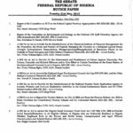 Nigeria Senate Notice 37 (May 2013)