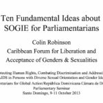 Ten Fundamental Ideas about SOGIE for Parliamentarians